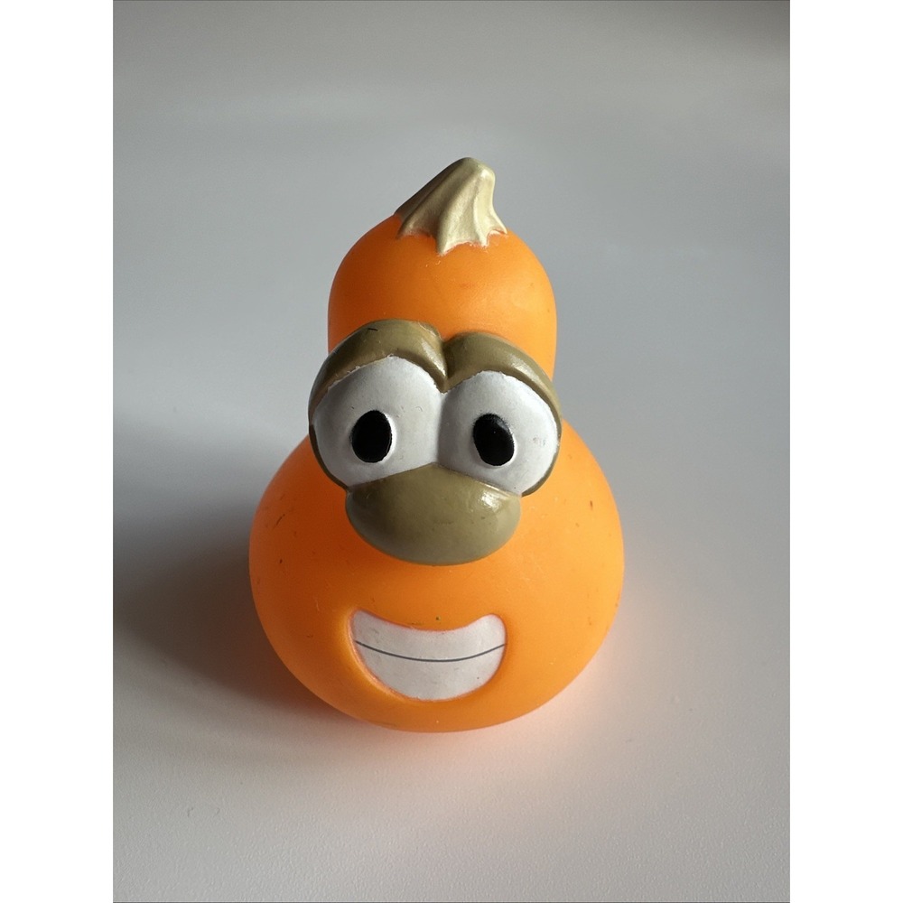 Veggie Tales Jimmy the Gourd~ 3" Orange Plastic Figure 2000 ~ Big Idea #77504